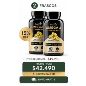 2 frasco de omega 3