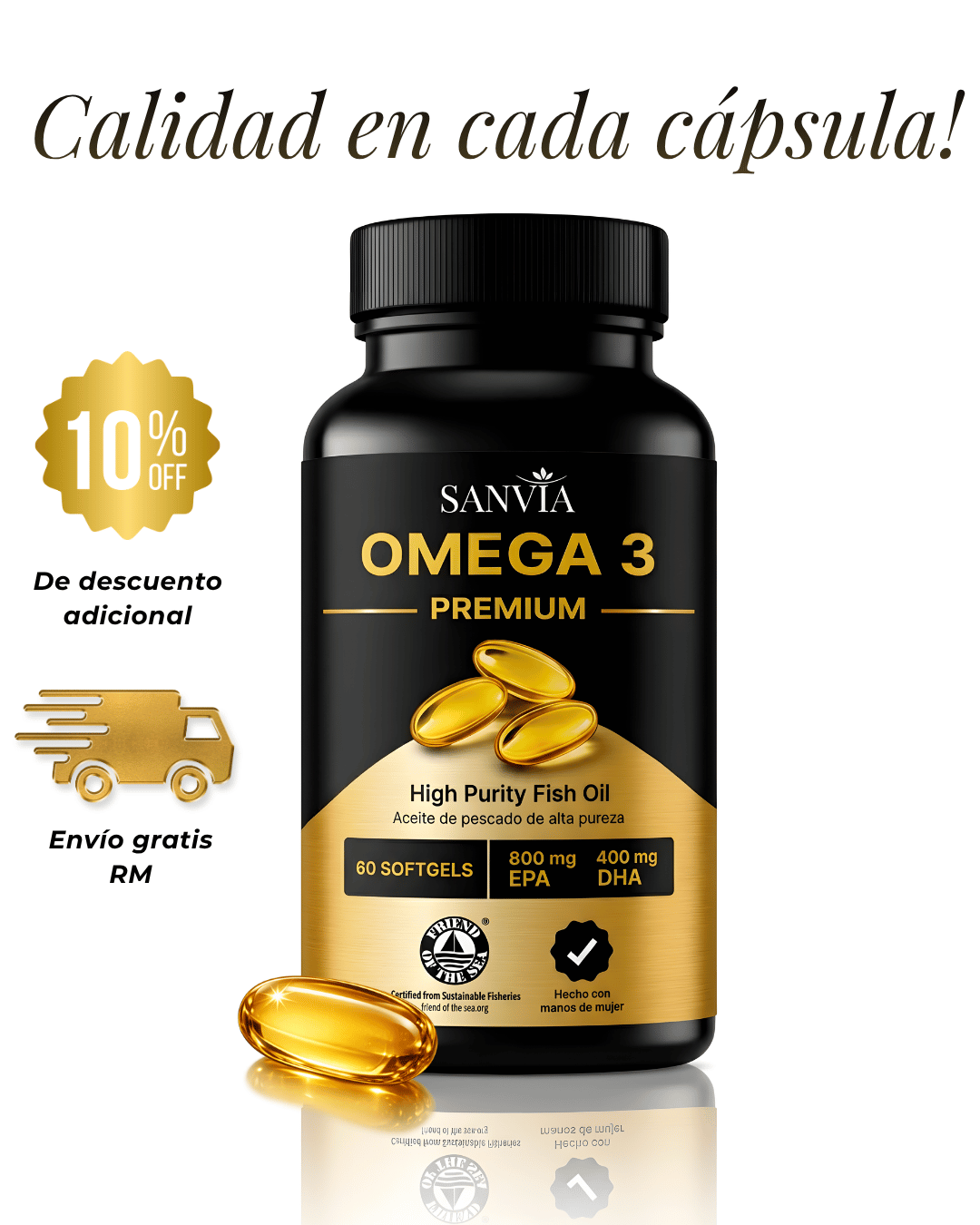Sanvia, omega 3 chileno de alta